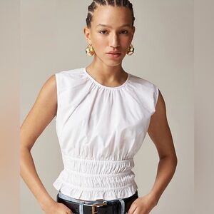 J. Crew Hyacinth top in cotton poplin